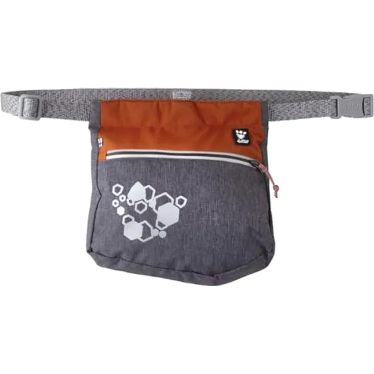 Hurtta Leckerlibeutel ECO, Futterbeutel mit Magnetverschluss, abnehmbarer Leckerlitasche für Hunde, 100% recycelte Materialien, BlackberryMix, maximales Füllvolumen 7 dl