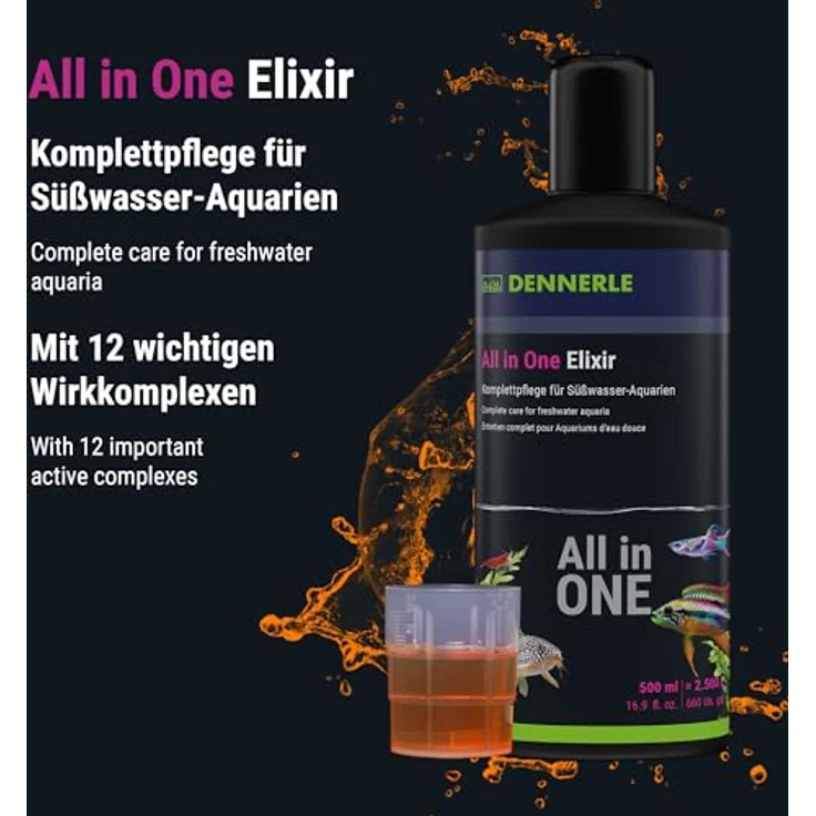 Dennerle All in One! Elxier 500 ml – Bild 4