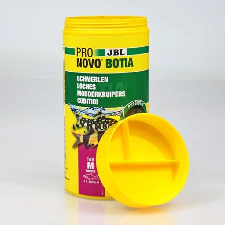 JBL PRONOVO BOTIA TAB, Hauptfutter für Schmerlen 8-20 cm, naturnahe Futtertabletten, 1 l – Bild 2