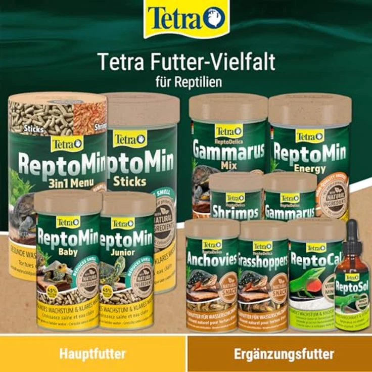 Tetra Gammarus 1l, Terrarienfutter aus sorgfältig getrocknetem Naturfutter für optimale Qualität und Verträglichkeit – Bild 7