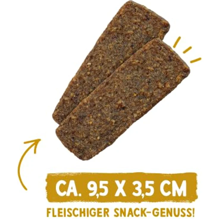 Bosch Sammy´s Gourmetstreifen Hühnchen und Lamm, Hundesnack für kleine und große Hunde, 180g – Bild 4