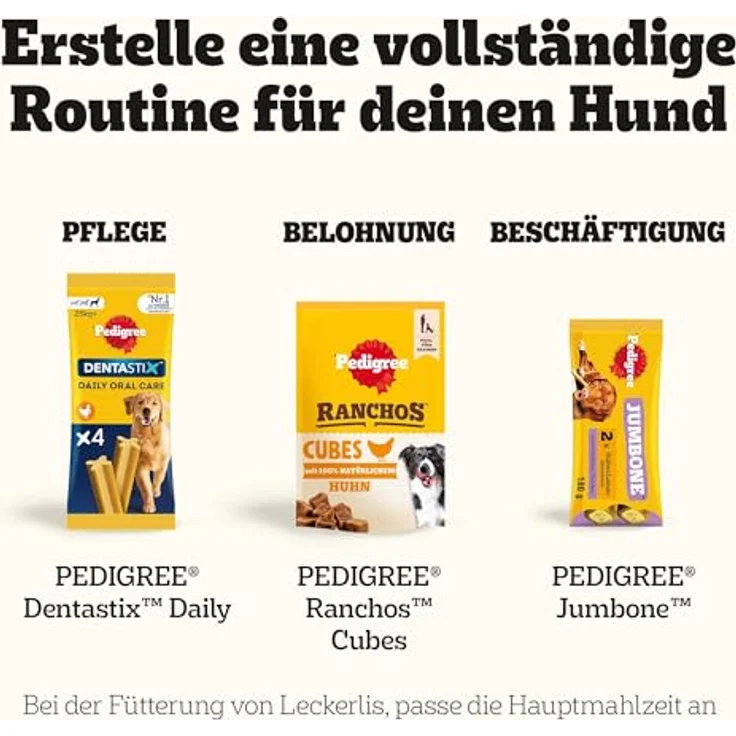 Pedigree Mega Box Snacks 780g, Hunde-Leckerchen im Mix mit Rodeo Duos und Jumbone, fettarm, mit Omega 3 und Vitamin E – Bild 6