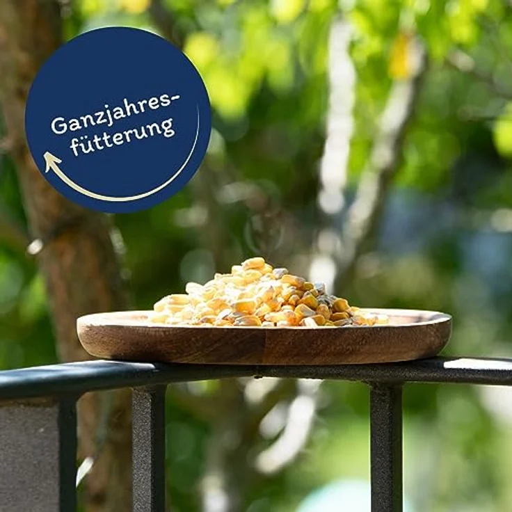 Lyra Pet® 25 kg Körnermais Futtermais | Ergänzungsfutter für Wildvögel & Kleinnager | Reich an Kohlenhydraten, Proteinen, Mineralien & Vitaminen | 100% Naturprodukt – Bild 3