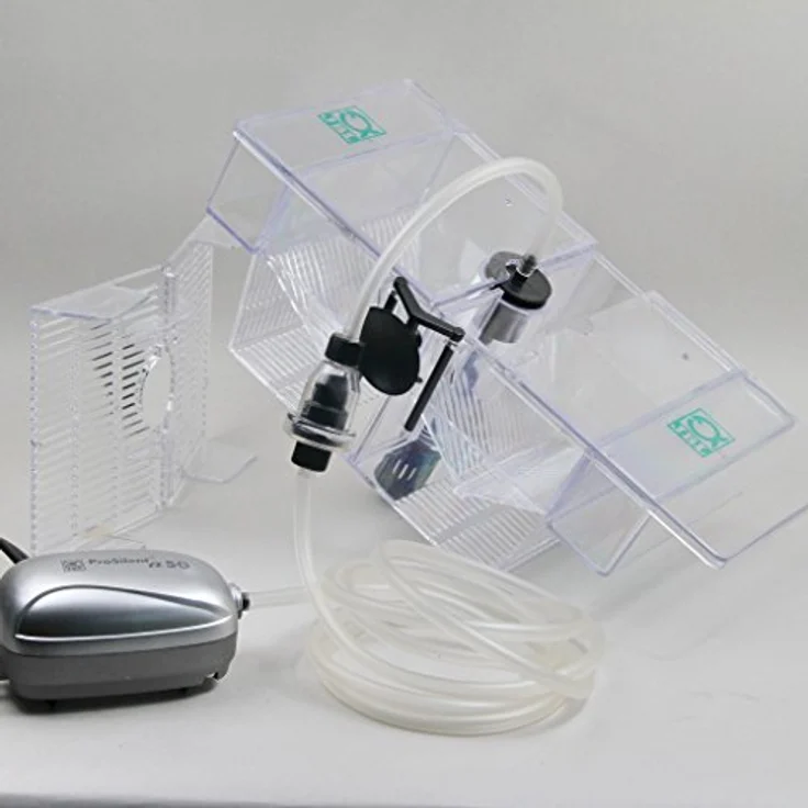JBL Baby Home Oxygen, Premium-Ablaichkasten-Komplettset mit Luftpumpe und sanftem Wasserstrom für Aquarien – Bild 4