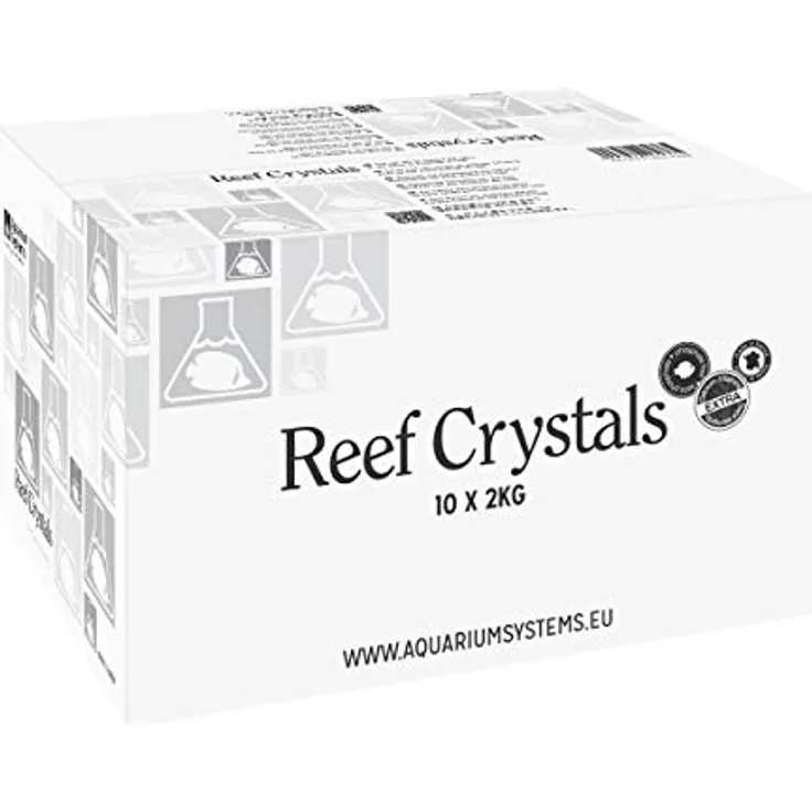 Aquarium Systems Meeressalz Riffkristalle, 20 kg, ideal für Rifftanks, mit Calcium und essentiellen Spurenelementen