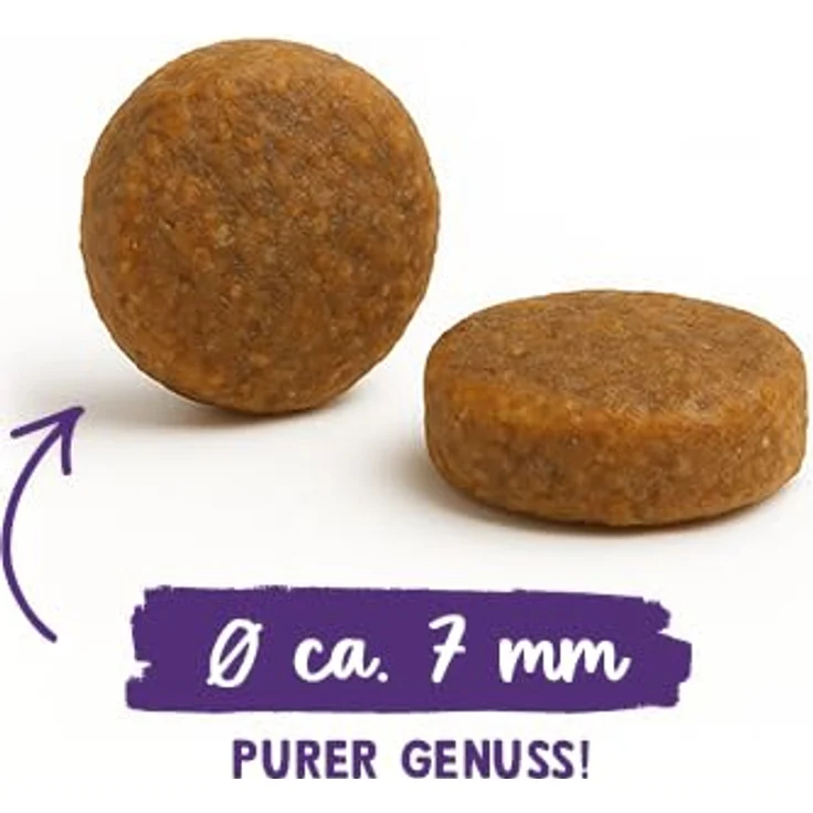 Sanabelle Trockenfutter Katze Adult mit Strauß, 2 kg - hoher Fleischanteil, leicht verdaulich, knusprige Kroketten, ohne Zucker und künstliche Zusatzstoffe – Bild 9