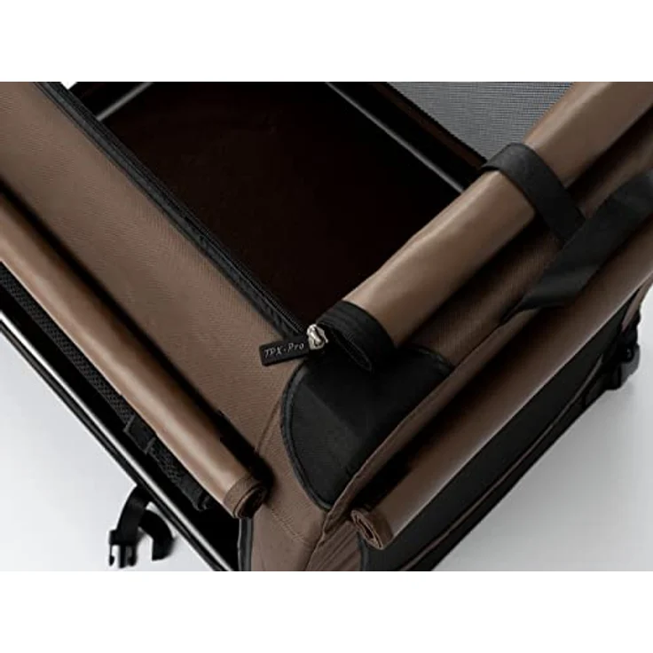 TrendPet TPX75-Pro, Faltbare Hundebox fürs Auto mit Aluminium Rahmen, Sichtschutz und verstärkten Ecken – Bild 5