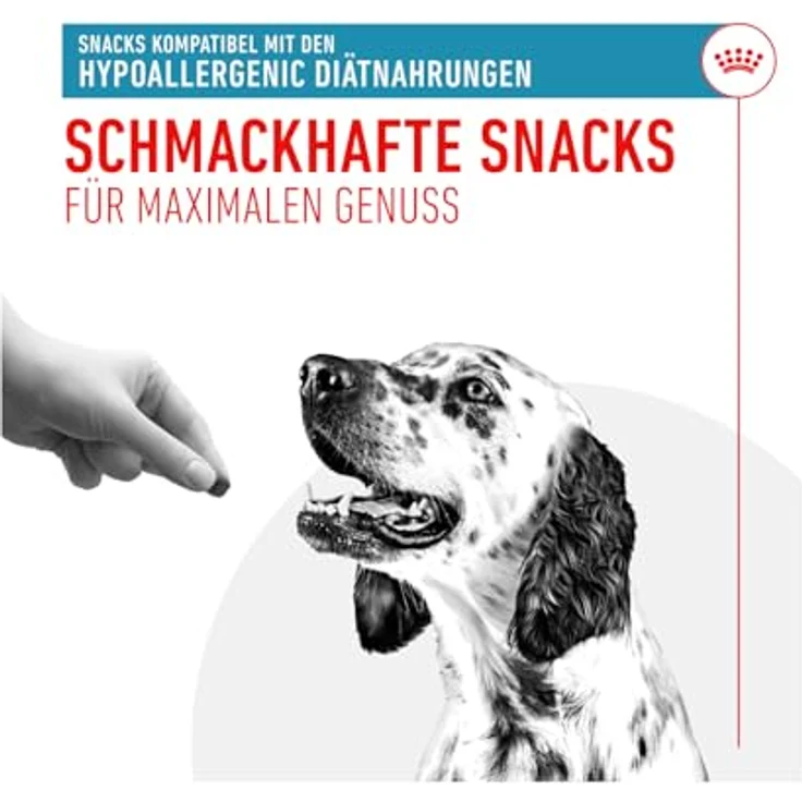 Royal Canin Veterinary Hypoallergenic Treats, 4er Pack mit hydrolysierten Proteinen, Snacks für alle Hunderassen, 4 x 230 g, wiederverschließbarer Beutel – Bild 5