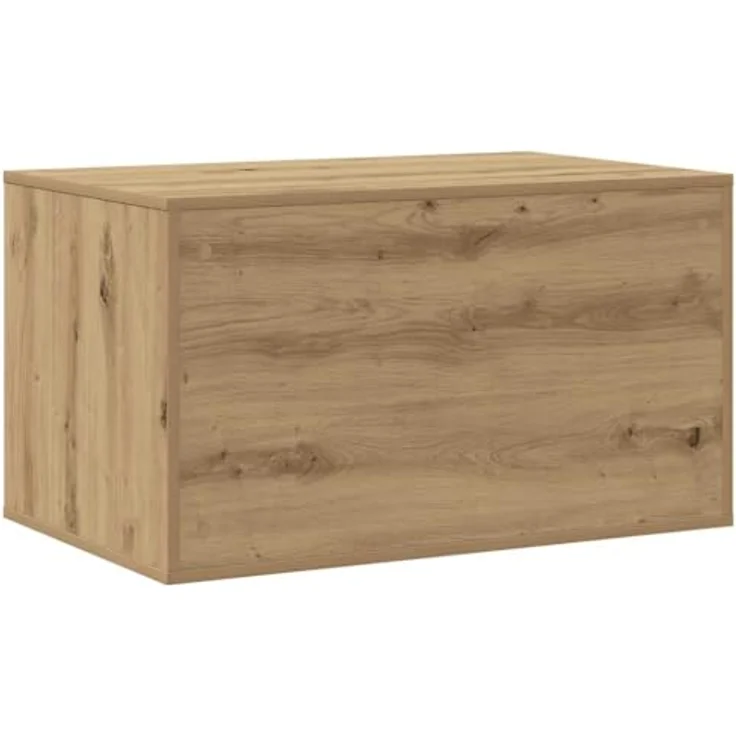vidaXL Katzentoilette, Katzenklo Artisan-Eiche 80x50x45 cm Holzwerkstoff, verstecktes Design, vielseitig einsetzbar – Bild 9
