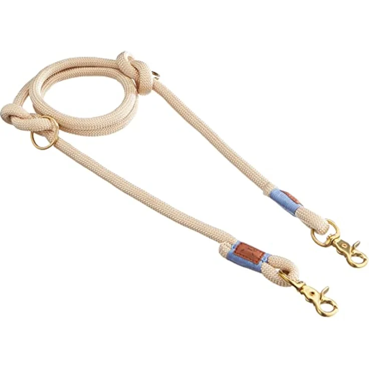 Hunter Hunde-Leine verstellbar Sansibar Rantum beige – Bild 2