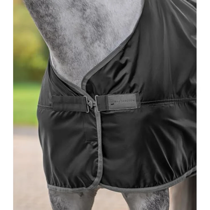WALDHAUSEN Economic Regendecke, schwarz, 420-Denier-Polyester, wasserdicht, atmungsaktiv, 115 cm – Bild 3