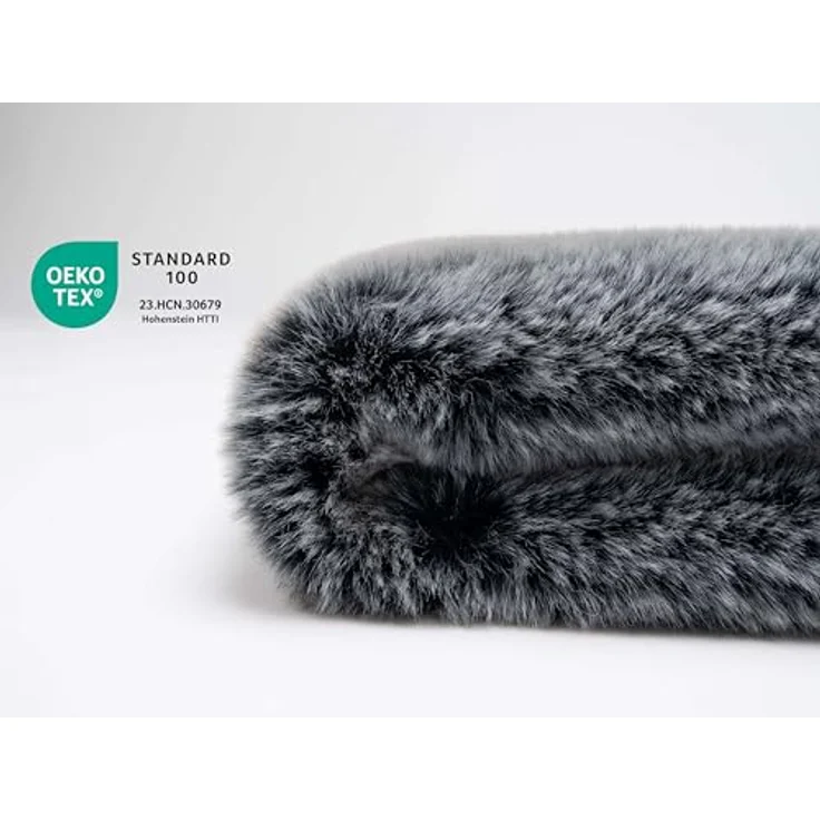 TrendPet Yuma Felldecke - Kuschelige Premium Hundedecke für Hunde und Katzen, XXL Sofadecke (60 x 45cm) – Bild 3