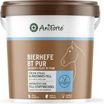 AniForte Bierhefe BT Pur, 5 kg Ergänzungsfuttermittel für Pferde, unterstützt Magen-Darm-Funktion und sorgt für glänzendes Fell