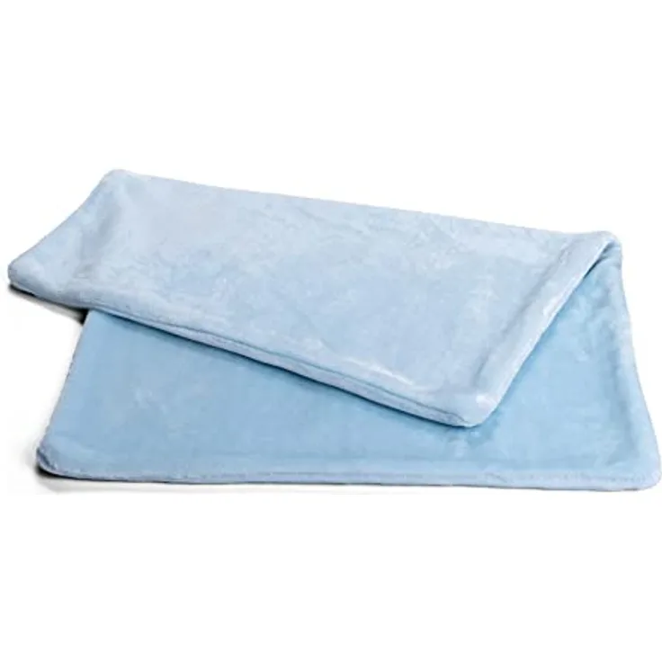 TrendPet Coco Kuscheldecke, blaue Hundedecke XS, optimal für Hundekörbchen und Transportbox, waschmaschinenfest