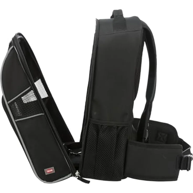 Trixie Rucksack William 33 × 43 × 23 cm, schwarz – Bild 6