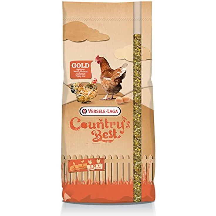 Versele-Laga Country's Best Gold, 20 kg Vogelfutter mit 3 mm Legepellets – Bild 2