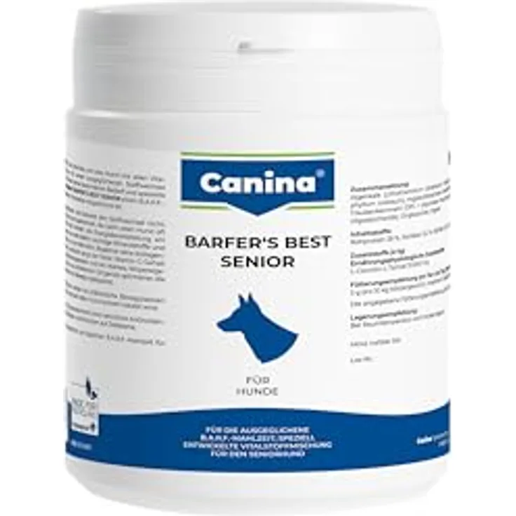 Canina Barfer's Best Senior, Vitalstoffmischung für alte Hunde, 180 g