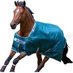 Bucas Atlantic Turnout 50g, Winterdecke für Pferde in Grün, Größe 155