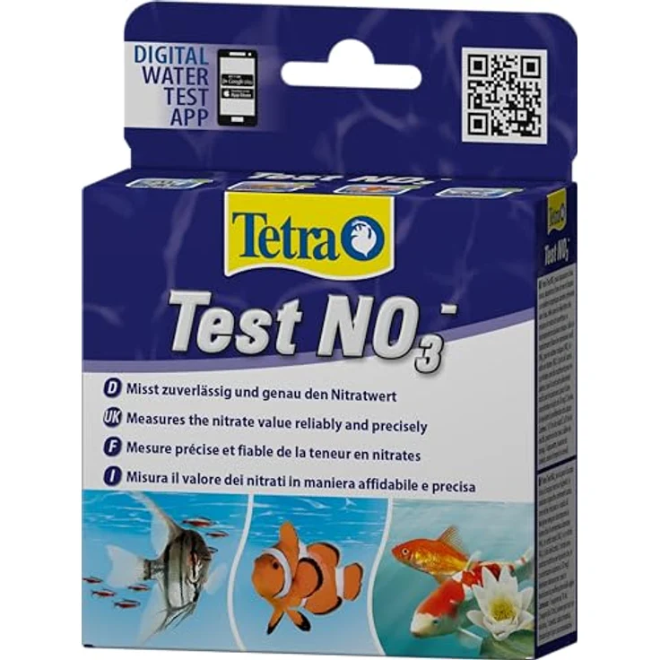 Tetra Aquarium-Wassertester Nitrat-Test, für Süß- und Meerwasseraquarien, hohe Reichweite, gute Langzeitstabilität – Bild 1