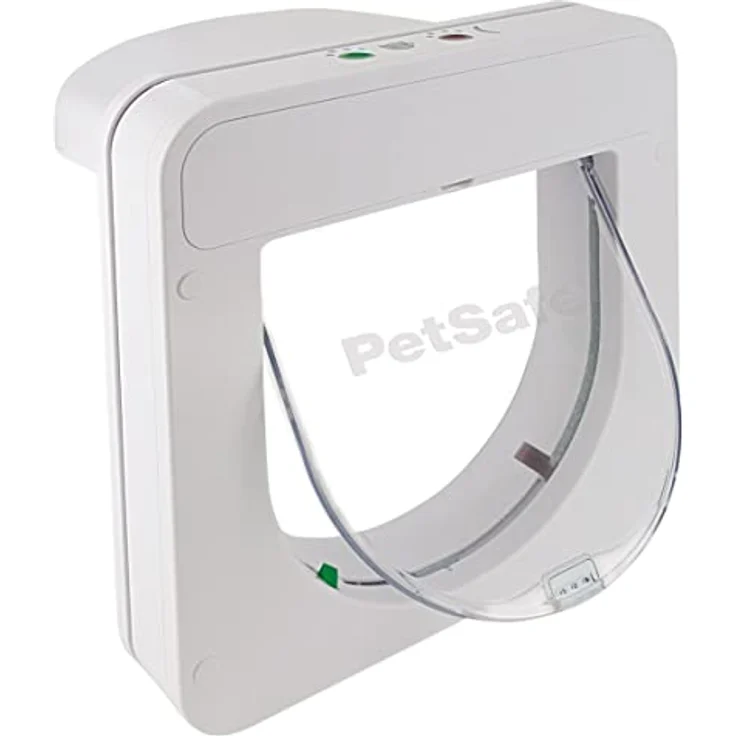 PetSafe Petporte Smart Flap Mikrochip Katzenklappe, Automatischer Zugang mit Chip-Erkennung, Für Katzen bis 7 kg, Installierbar in Wänden oder Türen – Bild 1