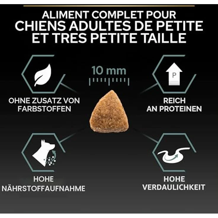 Pro Plan Adult Small & Mini Sensitive Digestion, Hundefutter für ausgewachsene Hunde kleiner Rassen, 3 kg – Bild 5