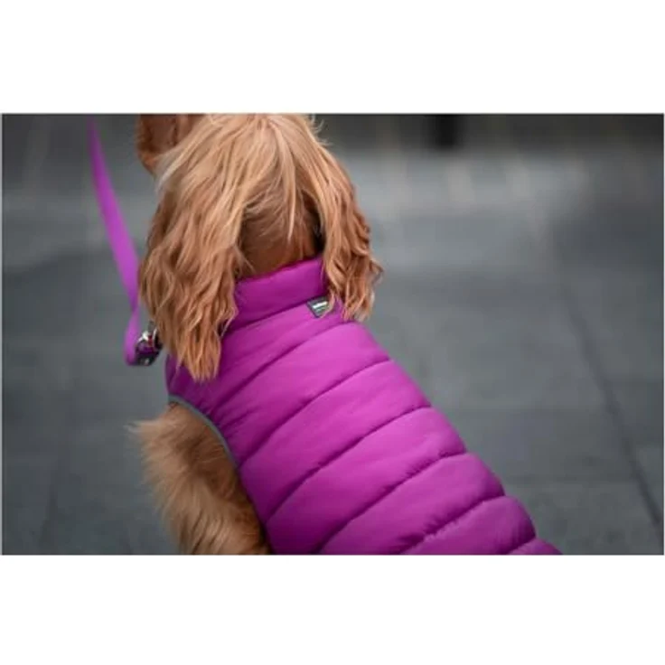 Red Dingo Wendbarer Puffer Mantel für Hunde, hochwertiges Material, ideal für kalte Tage – Bild 2