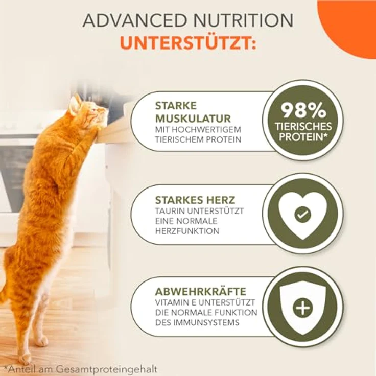 IAMS Delights Land Collection Katzenfutter Nass Getreidefrei, Multipack mit 12 x 85g in Sauce, 4x Lamm & Rind, 4x Ente & Karotten, 4x Huhn, getreidefreies Nassfutter für Katzen ab 1 Jahr – Bild 4