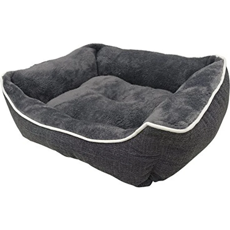 Nobby Komfortbett eckig Classic ARNO grau 62 x 50 x 17 cm – Bild 2