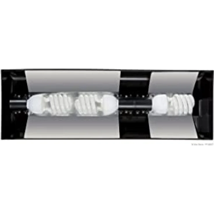 Exo Terra Compact Top, Terrarienabdeckung für 3 Lampen mit Reflektor, E27 Fassung, 60 x 9 x 20 cm – Bild 1