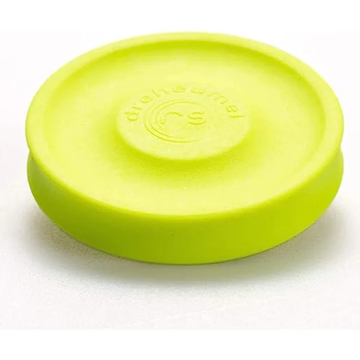 Dreheumel Mini-Frisbee, handliche Wurfscheibe mit bis zu 60 Metern Wurfweite, verschiedene leuchtende Farben, Made in Germany – Bild 2