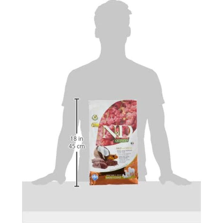 Farmina N&D Quinoa Adult Pellets Hundefutter, Trockenfutter mit Wildbret und Kokosnuss, 2,5 kg, ohne Mais, mit Vitaminen und Antioxidantien – Bild 4