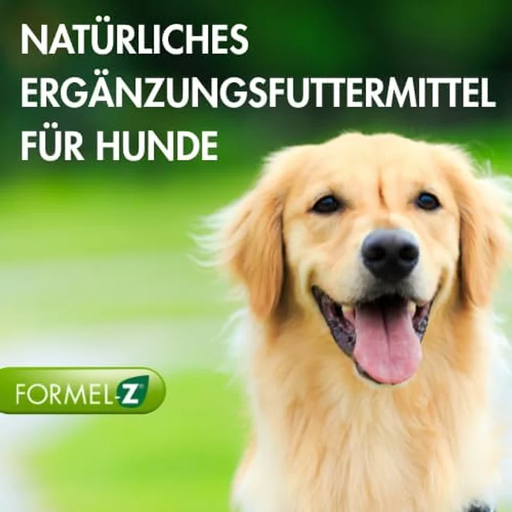 Biokanal Pharma Formel-Z, Ergänzungsfuttermittel für Hunde, 125 g Tabletten für gezielte Versorgung – Bild 4