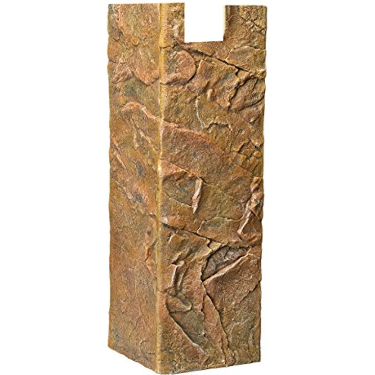 Juwel Aquarium Filtercover Cliff Dark 555x186/157mm, naturgetreue Felsstruktur, extrem leicht zuschneidbar, süß- und meerwassergeeignet