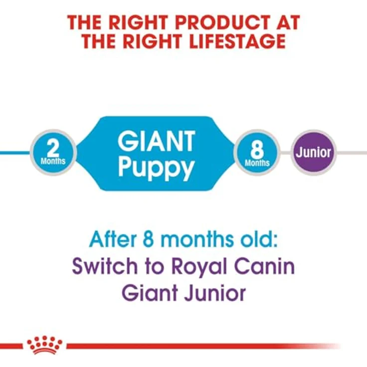 Royal Canin Giant Puppy, Hundefutter für große Rassen, 15 kg, unterstützt Wachstum und natürliche Abwehrkräfte – Bild 4