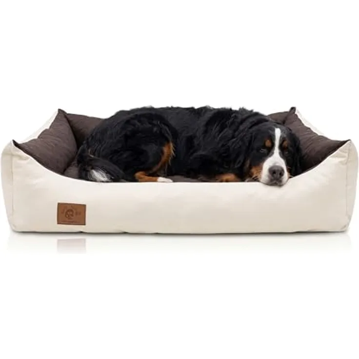 Odolplusz XXL Hundebett 100x70cm, Abnehmbarer & wasserdichter Bezug, Waschbar & Robust, Für große und mittelgroße Hunde