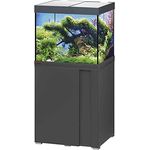 Eheim VivaLine LED Combi, Aquariumset mit 2 x 12 W LED-Beleuchtung, Filter 2411 biopower 200 und 100 W Thermo Kontrolle, anthrazit, für 150 L