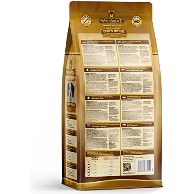 Wolfsblut Down Under, Trockenfutter für Hunde mit Black Angus Rind und Gemüse, getreidefrei, 2 kg – Bild 2