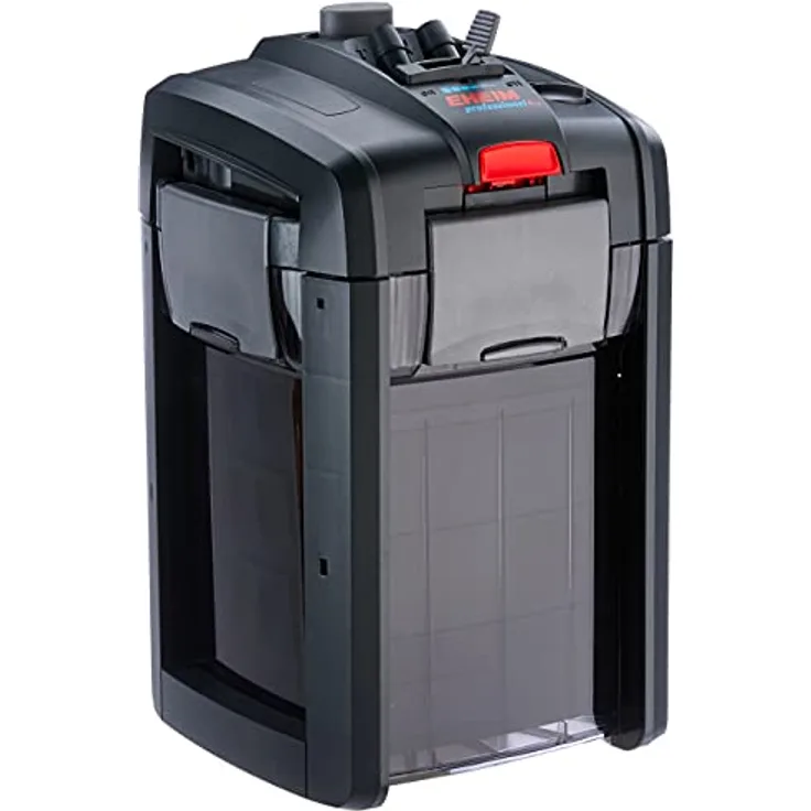Eheim Aussenfilter Professionel 4+, 350 l, energieeffizienter Aquarienfilter für Süsswasser und Salzwasser, anthrazitgrau