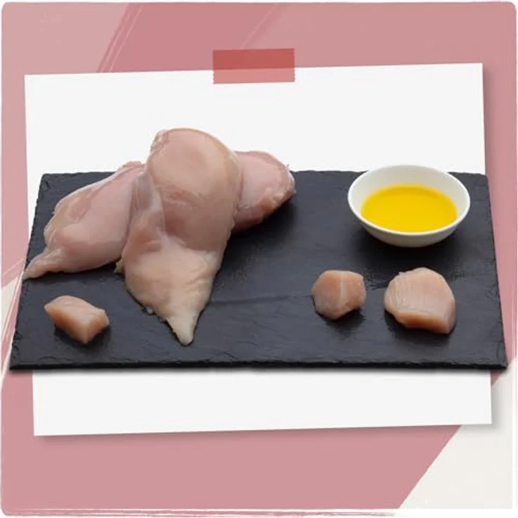 Venandi Premium Nassfutter für Katzen - Kitten - Huhn mit Lachsöl, 6 x 800g, getreidefrei, extra viel Fleisch – Bild 3
