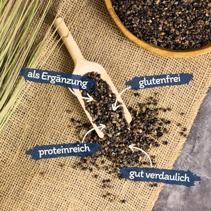 Lyra Pet® Buchweizen 10 kg, nährstoffreiches Ergänzungsfutter für Wildvögel & Kleinnager, reich an Proteinen, Kohlenhydraten & Ballaststoffen – Bild 2