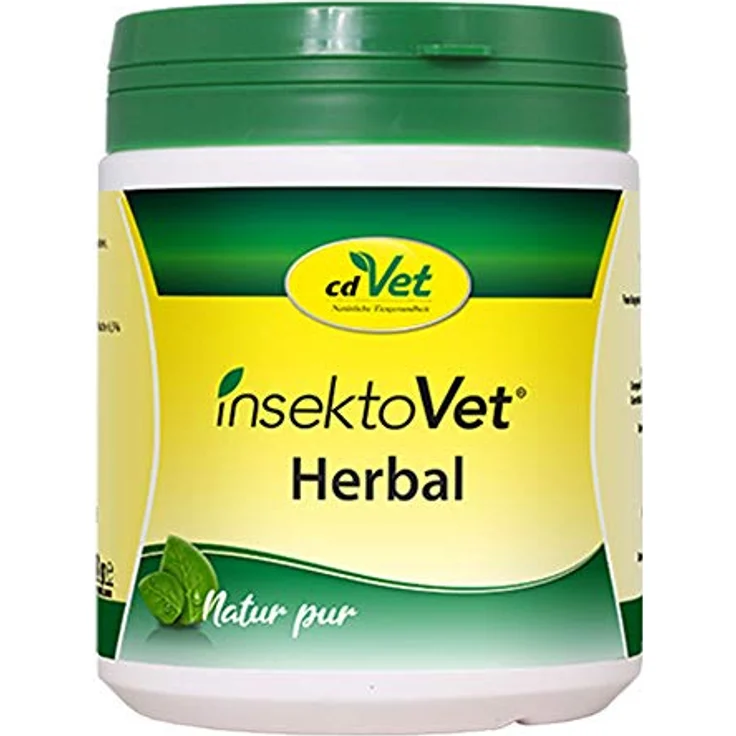 cdVet insektoVet herbal, Ergänzungsfuttermittel für Hundefutter zur Unterstützung der Hundegesundheit, 250g – Bild 1