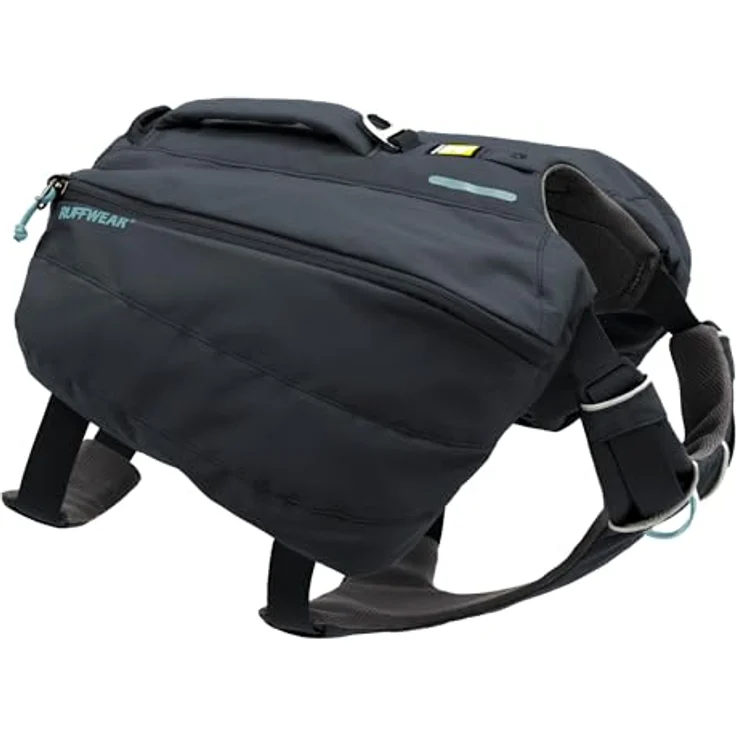 Ruffwear Hunde-Powergeschirr FRONT RANGE™ Day Pack 50601-042, komfortabler Tagesrucksack in Basalt Grau – Bild 2