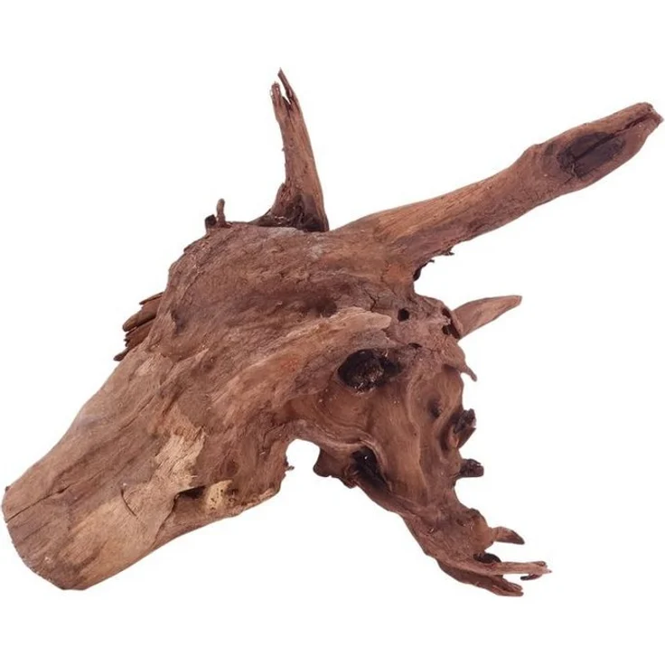 Aquaone M Driftwood Flußwurzel Nr. 4847, Naturholz Deko für Aquarien, Maße 23x12x20cm, sinkend nach 1-3 Wochen