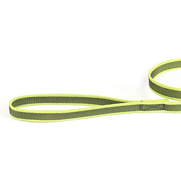 JULIUS K-9 IDC Color & Gray gumierte Leine, 20 mm x 1 m mit Schlaufe, neon-grau, stark und widerstandsfähig, optimaler Griff bei Nässe, leicht zu reinigen, ideal für Sport und Training – Bild 3
