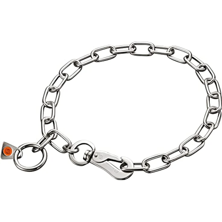 Herm Sprenger Hundehalskette mit Edelstahl Sprenger Haken, individuell einstellbar, 50 cm, hohe Langlebigkeit und Tragekomfort – Bild 1