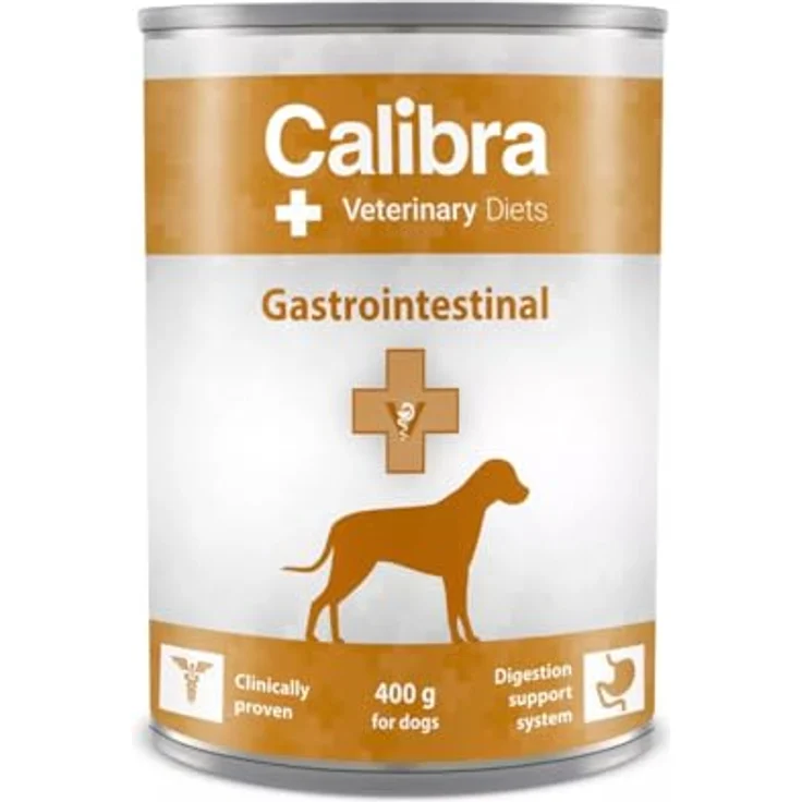 CALIBRA Calibra Veterinary Dog Gastrointestinal, 400 g, 12 Packungen, spezielles Nassfutter für empfindliche Hunde – Bild 1
