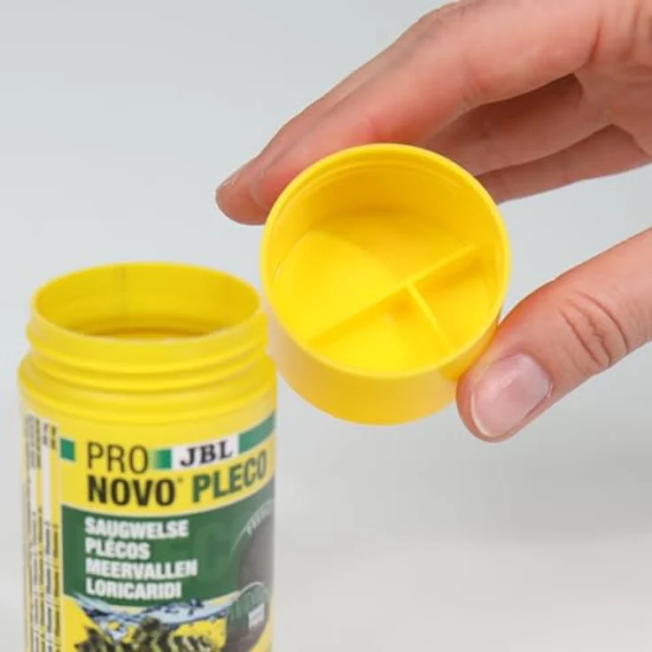 JBL PRONOVO PLECO WAFER, Futterwafer für Saugwelse 1-20 cm, naturbelassene Rohstoffe, 100 ml – Bild 8