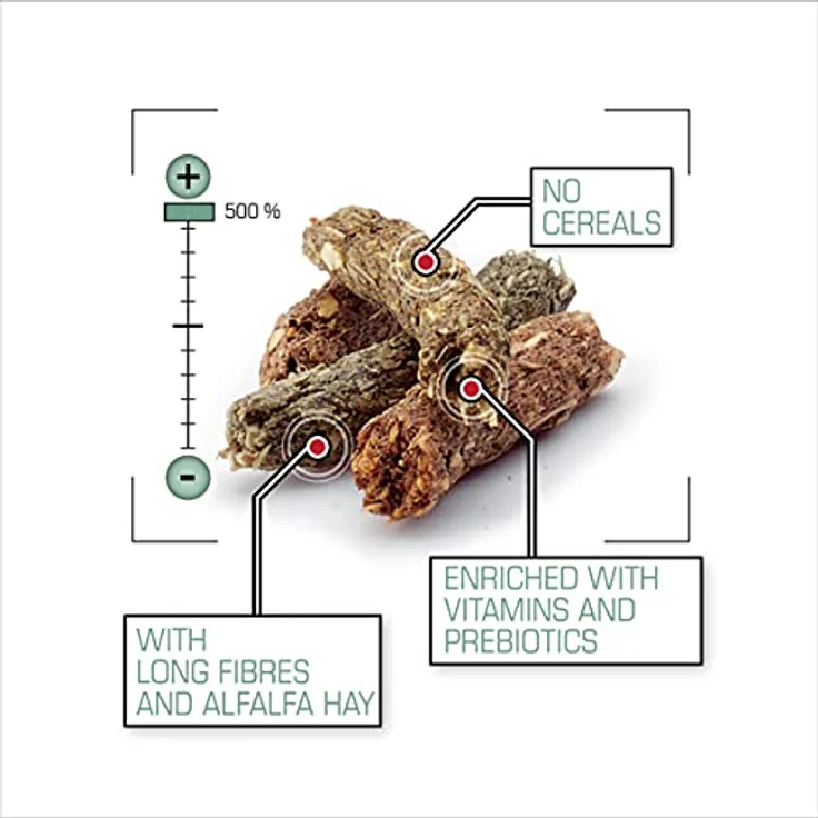 Versele-Laga Complete Cuni Junior, Extrudiertes Alleinfutter für (Zwerg-) Kaninchen bis 8 Monate, 1,75kg - reich an Eiweiß und Ballaststoffen, unterstützt gesundes Wachstum und Zahnbedarf – Bild 3