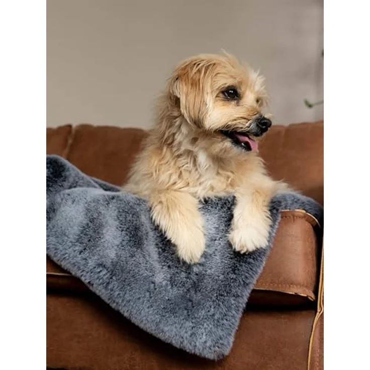TrendPet Yuma Premium Kuscheldecke für Hunde und Katzen, Weich & Waschbar, Oeko-TEX Zertifiziert, Größe XXL 220x150cm oder Standard 75x55cm – Bild 4