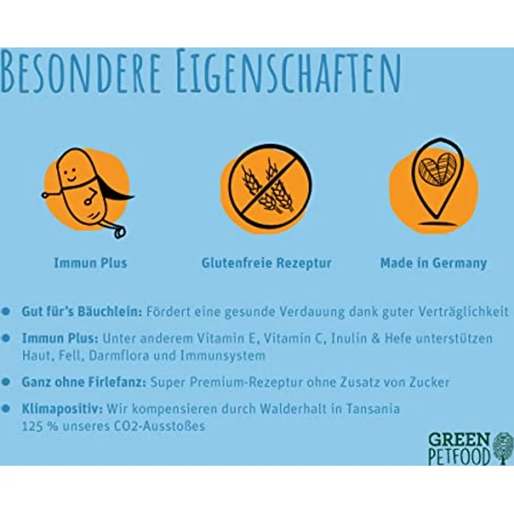 Green Petfood Sensitive Insects und Rice, 10 kg Trockenfutter für sensible Hunde mit Insektenprotein und Reis – Bild 4